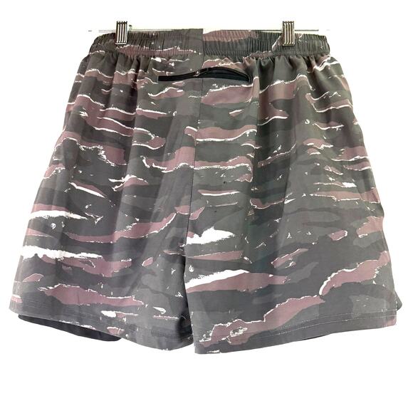 Pudolla Men's Camo Workout Running Gyn Athletic Shorts - Picture 1 of 4